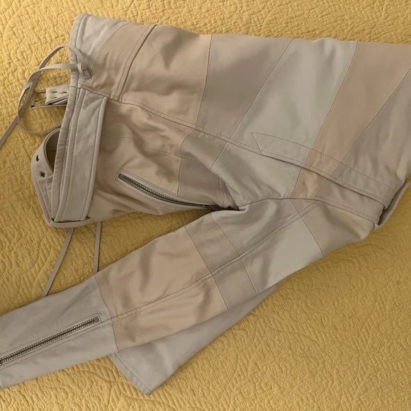 Iro Witney Leather Biker Jacket size 40 Large - Picture 10 of 16